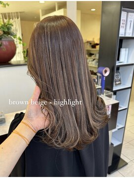 コレットヘア(Colette hair) ☆ブラウンベージュハイライト☆
