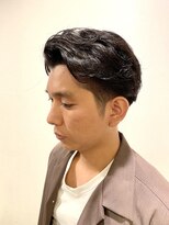 銀座マツナガ 浅草店&nbsp;ツーブロナチュラルバックパーマ