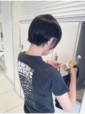 \ミニボブ×ミスティーグレージュ/