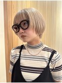 心斎橋 マッシュショート ハイトーン 10代 20代 30代