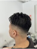 メンズショート/メンズパーマ/シェービング/ヘッドスパ