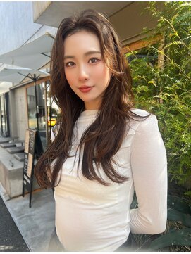 エイミー(Aimee) Aimee 町田　オリーブブラウン×ニュアンスレイヤー