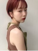 ショートカット丸みショートハンサムショート20代30代新潟万代