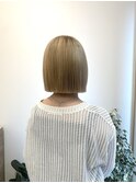 ぱつっとボブ