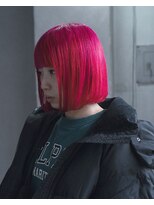 マーシー(MAAAAAC) 【MAAAAAC】ビビットレッドピンクボブ