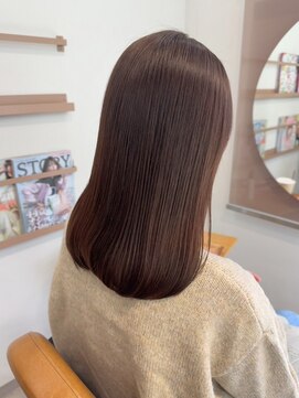 ノア 三宮店(NOA) 【NOA】うるつやミディアムストレート20代30代40代