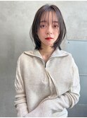 mowen 南堀江 レイヤーボブ×グレージュ