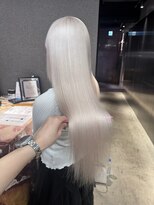 ペレ 栄店(PELE) ホワイトグレージュ/デジタルパーマ/チェリーブラウン/栄