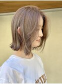【OORRY.etwa】ブリーチなしダブル×ミルクティーカラー