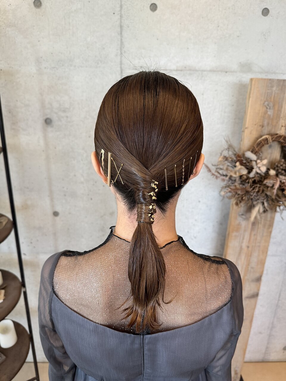 美容師 セット 三矢 アップウィッグ ヘアセット ヘアアレンジ