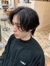 メンズカット+ひんやり爽快シャンプーお持ち帰り♪￥4400