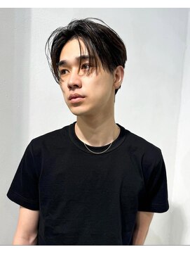 オーシャントーキョー ホワイト 原宿(OCEAN TOKYO WHITE) シースルーセンターパートマッシュ