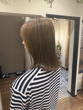 アイル(aisle) 中崎町/梅田/髪質改善/白髪ぼかし/縮毛矯正/酸性ストレート/個室