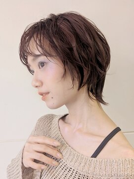 エンクス(enx) ミディアムヘア/暗めカラー/グランマッシュ/鶴ヶ峰HK