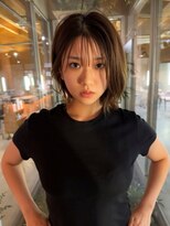 美容室 ビ フェスカ(B FESCA) レイヤーボブ/オリーブベージュ/顔周りレイヤー/20代