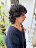 アデ オモテサンドウ(ade omotesando) デジタルパーマで叶えるおしゃれ女子ウルフヘア