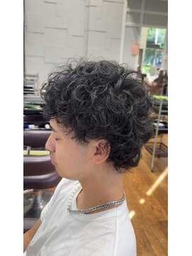 クリアーオブヘアー 一社店(clear OF HAIR) 外国人風大きめカールパーマ