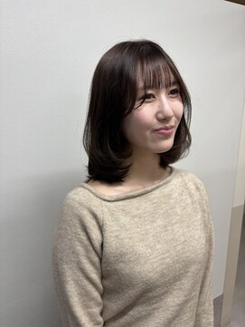 コア 福岡博多(Koa) ミディアム×大人可愛い内巻きスタイル