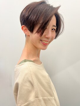 ラウンジ モリオ イケブクロ(Lounge MORIO Ikebukuro) 【morio】綺麗でかっこいい黒髪ショート♪