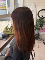 ユナイテッドビューティーウェストコースト(UNITED BEAUTY WEST COAST)&nbsp;ストレートヘア/ブラウンレッド