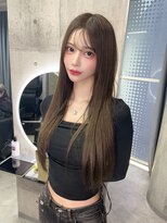 シックス バイ インク 渋谷(SIX by INK.)&nbsp;ダークブルー/デジタルパーマ/ワンホンレイヤー[渋谷]