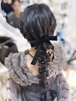 アチーブ エムプラス 茶屋町店(Achieve m +)&nbsp;編み下ろしヘア