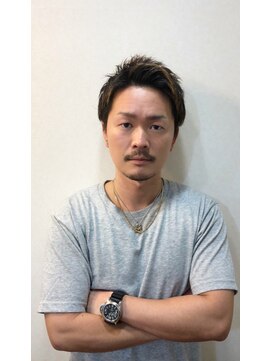 エンド(END) くせ毛風パーマショートレイヤーマッシュ