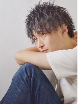 ネウィベルシア 名駅(newi belsia) メンズ簡単スタイリングパーマ