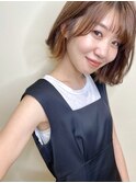 【隠れインナーカラー】フリンジミニボブ