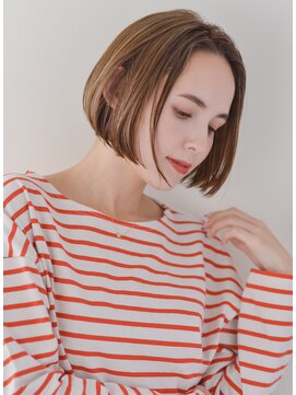 アトリエイトワ(atelier ittowa) イメチェン/ピンクベージュ/前髪/クールショート/726