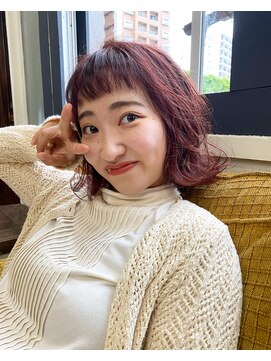 ブーフ(bufr) バーガンディーbob(大名/今泉)