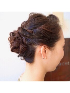 トランクヘアデザイン(TRUNK Hair Design) 【TRUNK Hair Design 西本】結婚式ヘアアレンジ