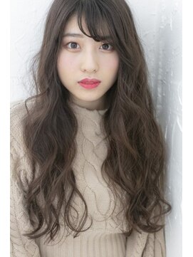 アジールヘア 北千住駅西口店(agir hair) 大人ガーリー/20代30代/イルミナカラー/ダークアッシュ