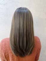 ブロッサム ひばりヶ丘(Blossom) ブリーチなし/暗髪/透明感/ブルーアッシュ/グレーカラー