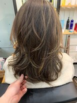 ポー 三軒茶屋(poh)&nbsp;テラコッタ/ミニウルフ/デジタルパーマ/くすみブルー*三軒茶屋駅