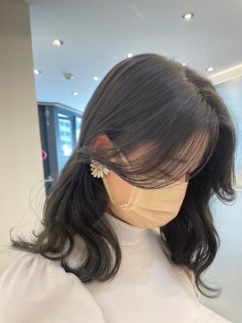 ジーナ 新宿(Zina) 髪質改善*大人かわいいコテ巻き*デジタルパーマ【Zina 新宿】