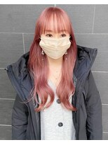 マーシアバイアルティナ 蒲田店(Marcia by artina)&nbsp;ピンクベージュ_ヴェールカラー_シースルーバンク