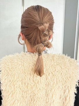 アルバム 池袋(ALBUM) ベージュアレンジ_ホワイトグレージュネビージュ_ba383291