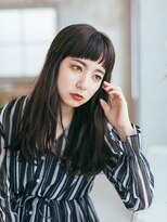 オンディーヌ 宮前平店(Ondine) 透明感ピンクブラウンカラーで秋らしいロングstyleに