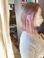 ベランダ(veranda)&nbsp;インナーカラーピンクベージュ