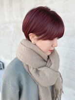 サロン(CI'SALON)&nbsp;ショート×レッドカラー★