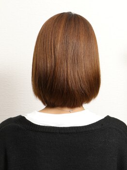 オルオル(`Olu`olu)の写真/ミルボンシステムトリートメントでぷるっつやっの美髪へ。傷んだ毛髪を補修。