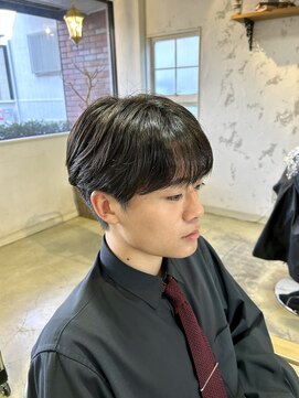 サンバイセライロ 千葉(SAN. by celilo) 韓国シースルー×ニュアンスパーマ【白井愛海】