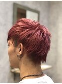束感波巻きハイライトマッシュパーマウルフアッシュブラック所沢