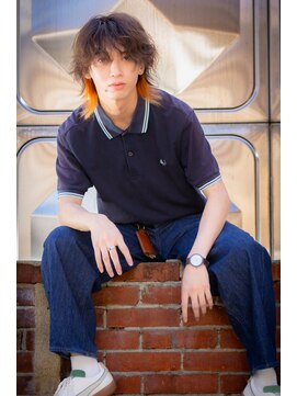 ノミネーション(Nomination) インナーカラー×オレンジ