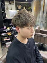 アルカナ 明治神宮前原宿(ARCANA)&nbsp;ウルフアッシュブラックカルマパーマ