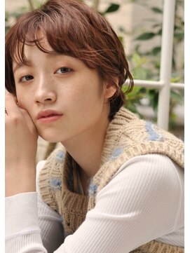 ファイブシーン アオヤマ(5SCENE AOYAMA) マッシュショートカット前髪あり前髪なし20代30代40代