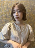 【目黒】20代 30代 外ハネ韓国風ボブ #イルミナカラー