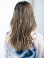 エインアンリー 表参道(AIN.ANLY.)&nbsp;ハイトーンカラーくびれロング姫カット長めバングウルフパーマ