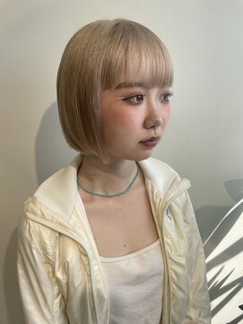 シアン(cyan.) ハイトーン/ミニボブ